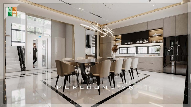 Thiết kế nội thất biệt thự Vinhomes Marina